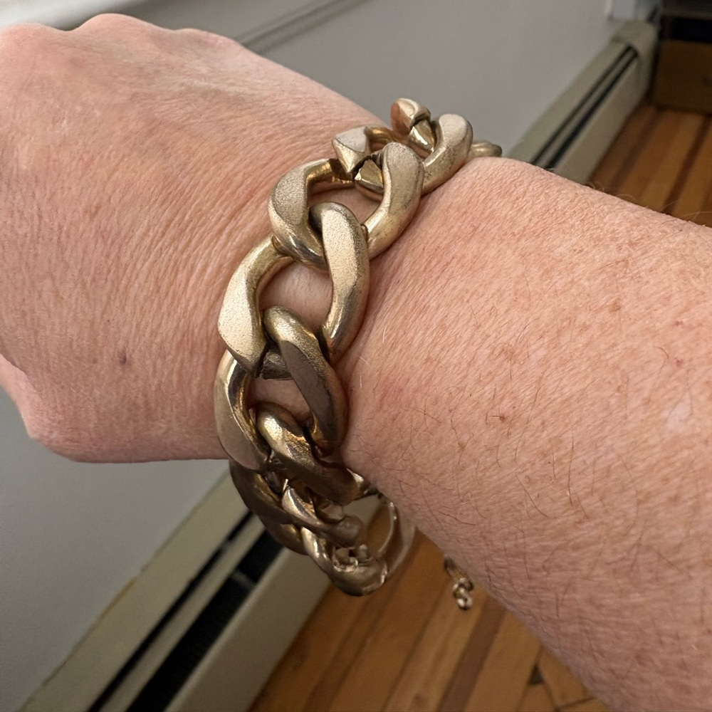Chunky Gold Chain Bracelet